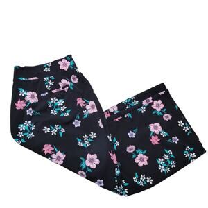 Lane Bryant wide leg palazzo pants work trousers women's 28